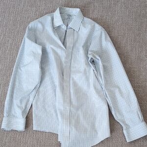 Brooks Brothers Regent Supima Cotton Non-Iron Dress Shirt Neck 16 Sleeve 35